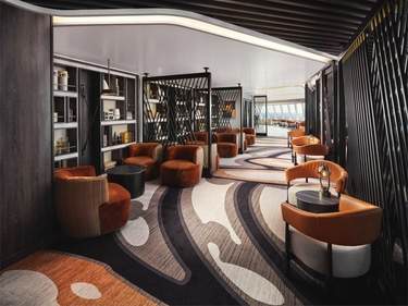 NCL Norwegian Prima Observation Lounge Library ©Christian Santiago.jpg